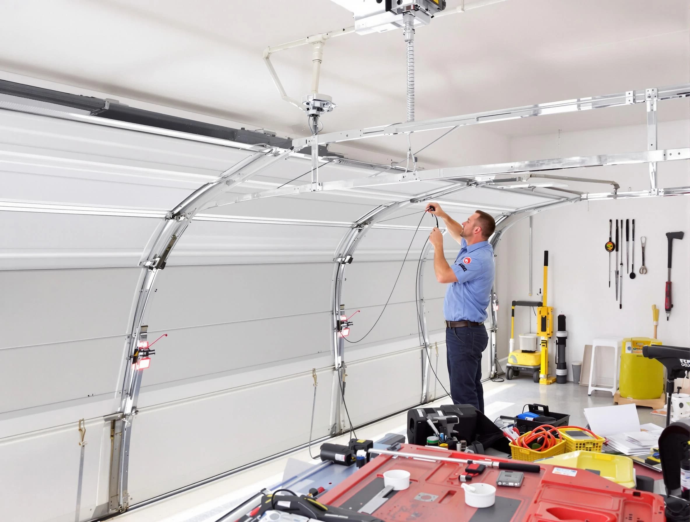 Garage door cable repair service by Hackensack Garage Door Repair in Hackensack