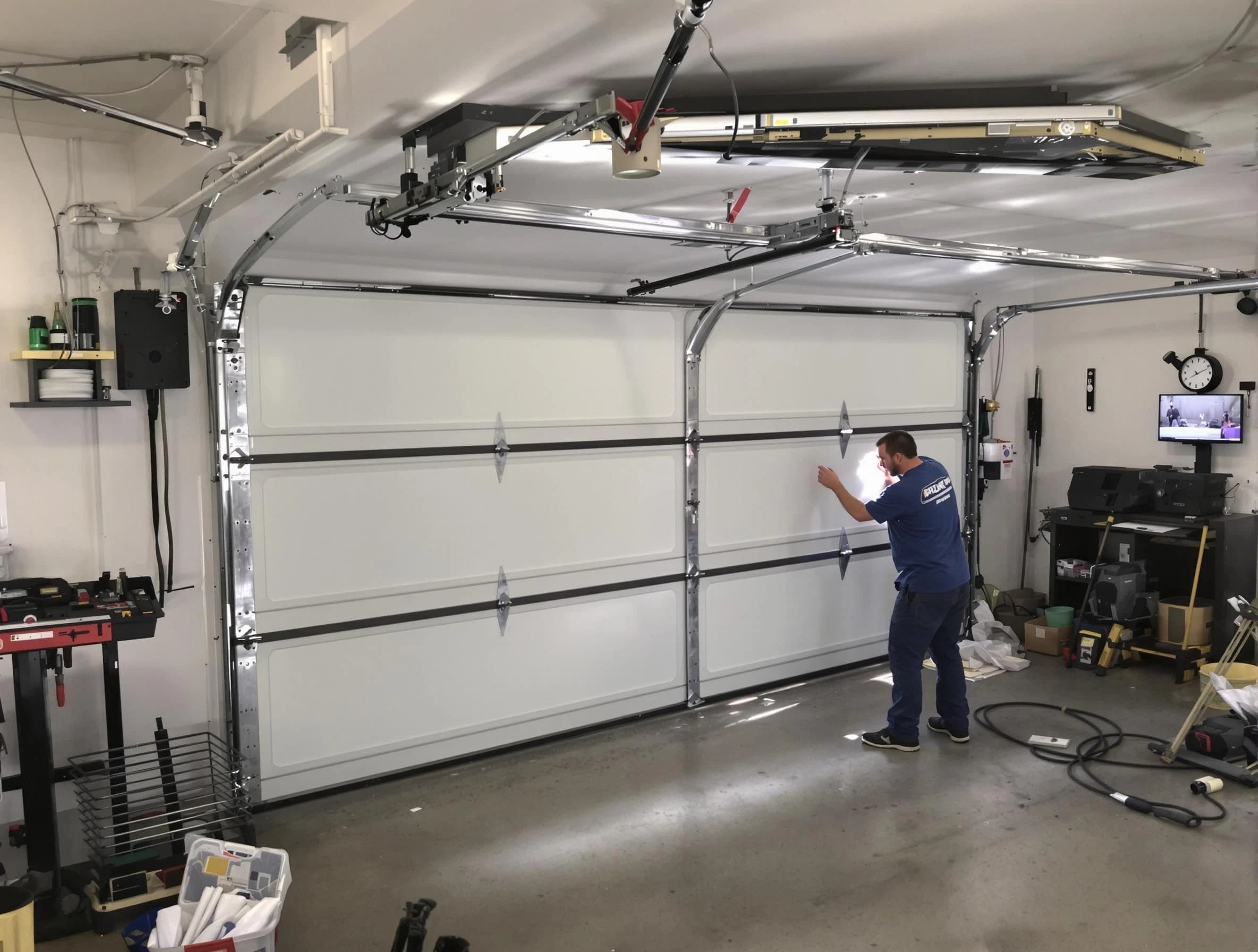 Professional garage door repair service by Hackensack Garage Door Repair in Hackensack