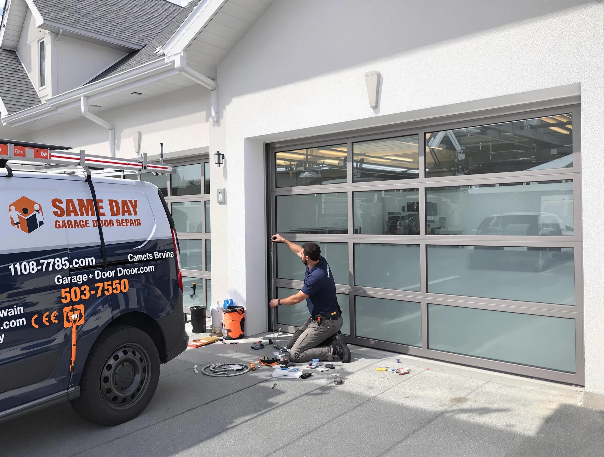 Same-day garage door repair service by Hackensack Garage Door Repair in Hackensack